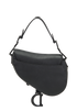 Mini Saddle Ultra Matte, &pound;1,600, Handbags, Black, Leather, Back view